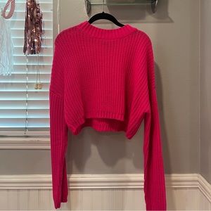 Forever 21 pink sweater